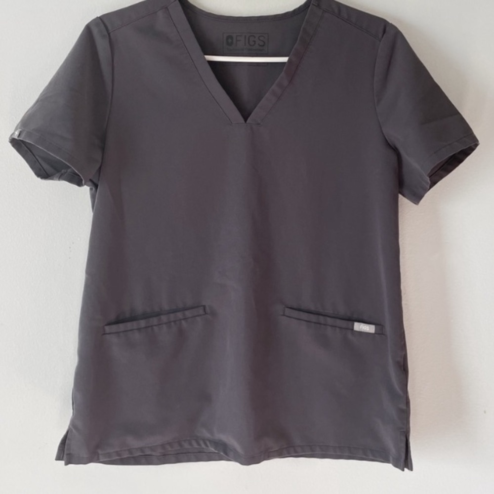 Figs Charcoal scrub set